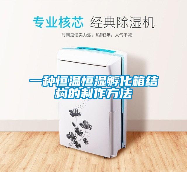 一種恒溫恒濕孵化箱結構的制作方法