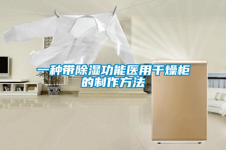 一種帶除濕功能醫用干燥柜的制作方法