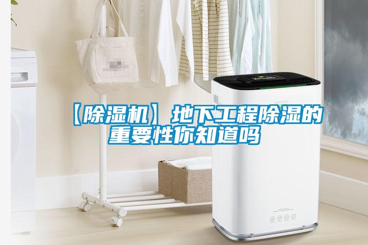 【除濕機】地下工程除濕的重要性你知道嗎