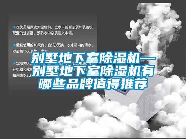 別墅地下室除濕機—別墅地下室除濕機有哪些品牌值得推薦