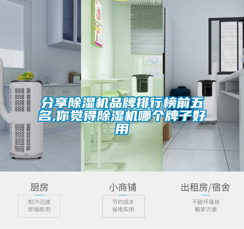 分享除濕機品牌排行榜前五名,你覺得除濕機哪個牌子好用