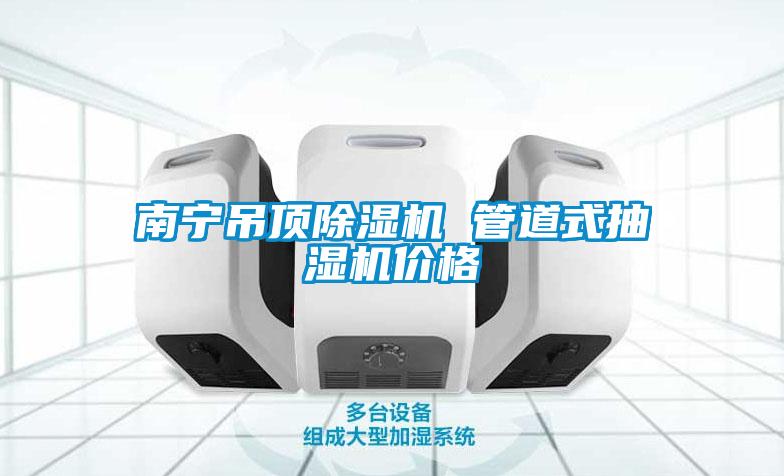南寧吊頂除濕機 管道式抽濕機價格