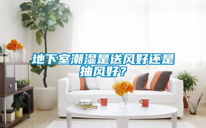 地下室潮濕是送風(fēng)好還是抽風(fēng)好？