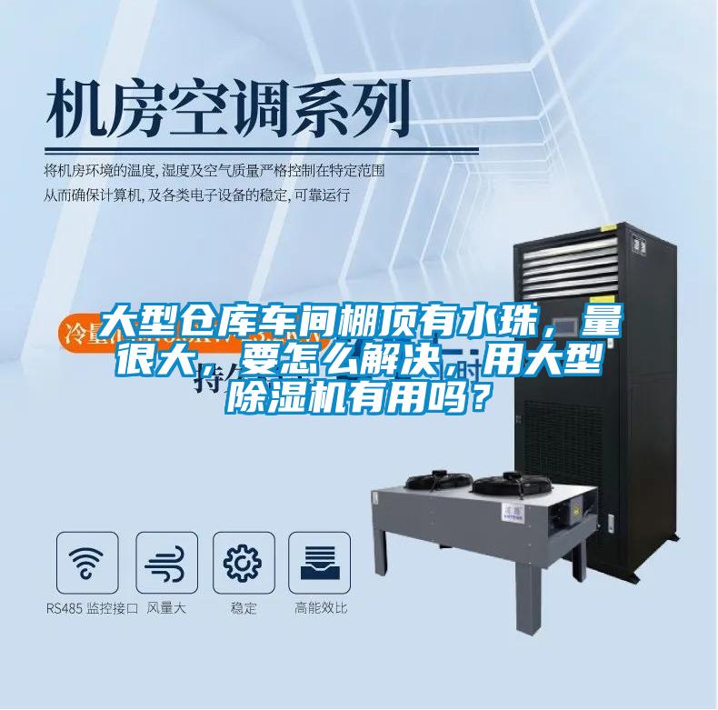大型倉(cāng)庫(kù)車間棚頂有水珠，量很大，要怎么解決，用大型除濕機(jī)有用嗎？