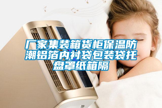 廠家集裝箱貨柜保溫防潮鋁箔內襯袋包裝袋托盤罩紙箱隔