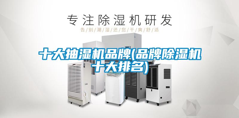 十大抽濕機品牌(品牌除濕機十大排名)