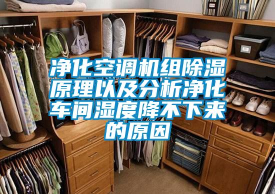 凈化空調機組除濕原理以及分析凈化車間濕度降不下來的原因
