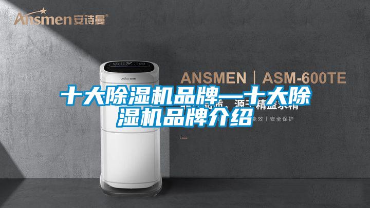 十大除濕機品牌—十大除濕機品牌介紹