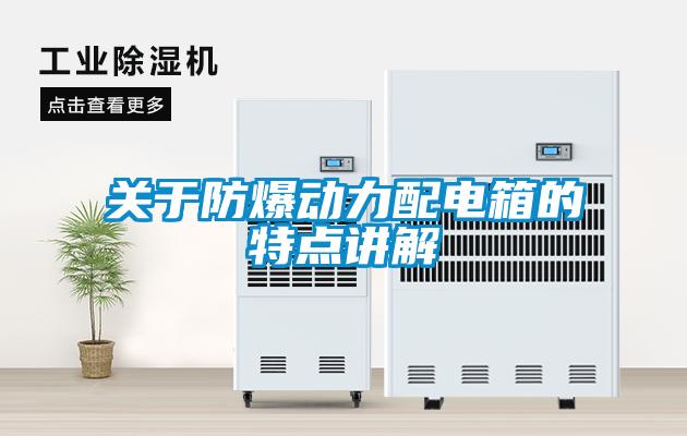 關于防爆動力配電箱的特點講解