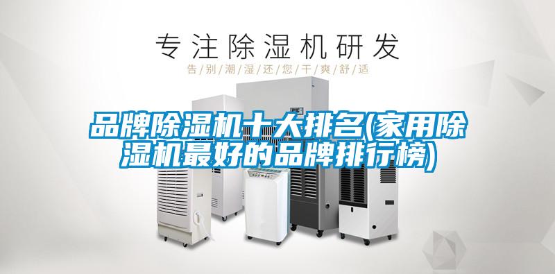 品牌除濕機十大排名(家用除濕機最好的品牌排行榜)