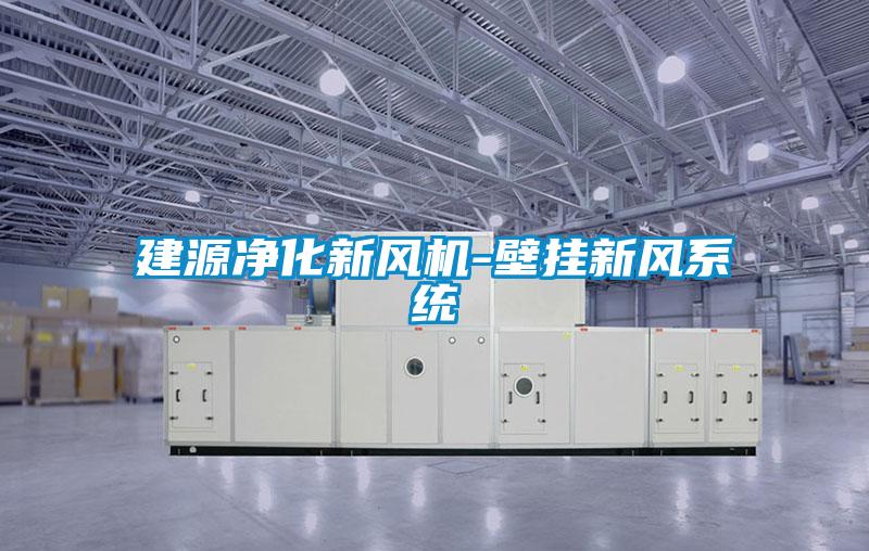 建源凈化新風機-壁掛新風系統