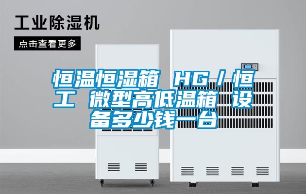 恒溫恒濕箱 HG／恒工 微型高低溫箱 設備多少錢一臺