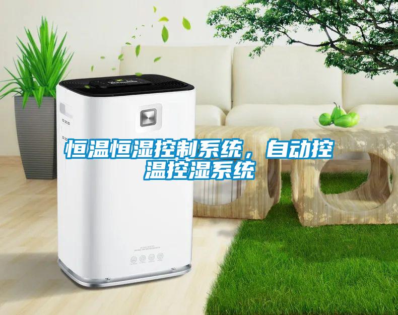 恒溫恒濕控制系統，自動控溫控濕系統