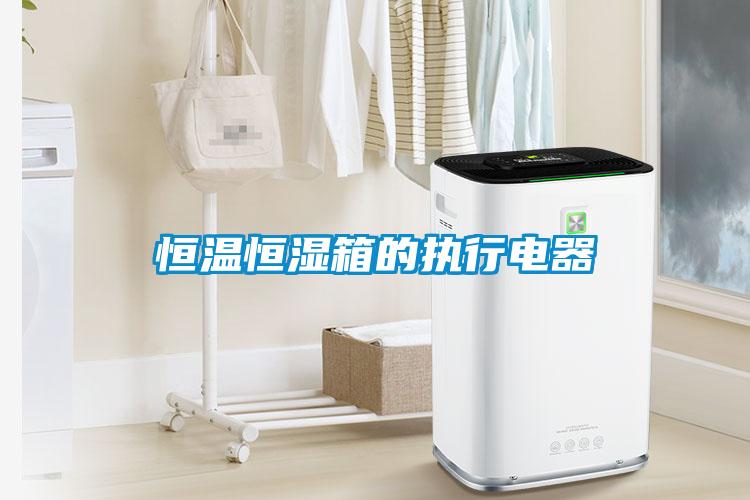 恒溫恒濕箱的執行電器
