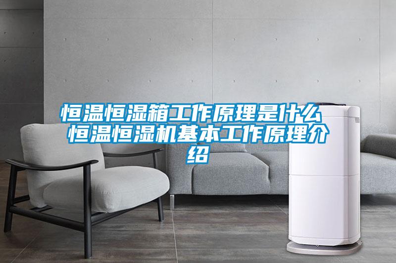 恒溫恒濕箱工作原理是什么 恒溫恒濕機基本工作原理介紹