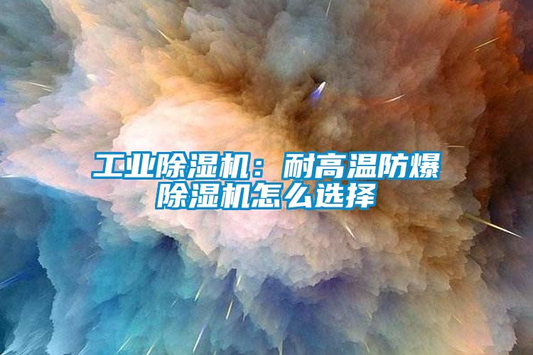 工業(yè)除濕機(jī)：耐高溫防爆除濕機(jī)怎么選擇