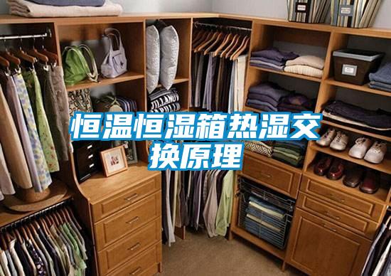 恒溫恒濕箱熱濕交換原理