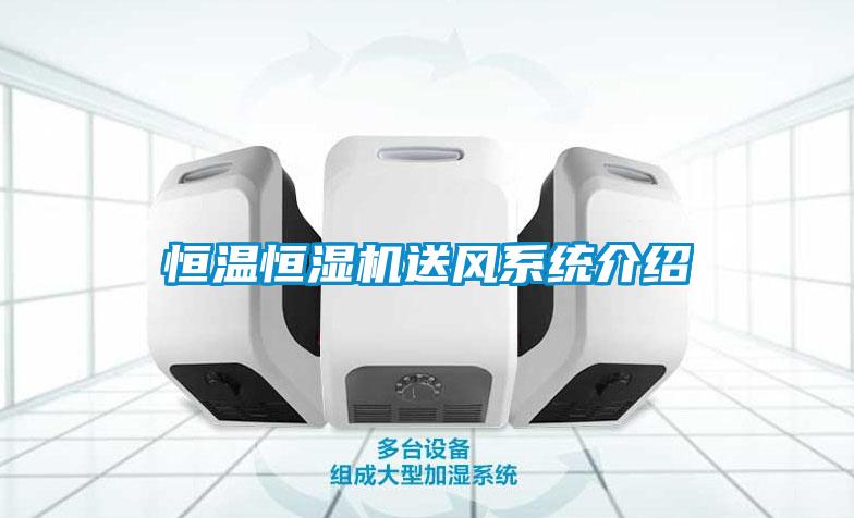 恒溫恒濕機送風系統(tǒng)介紹