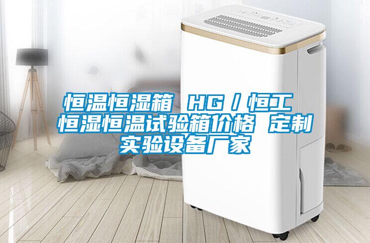 恒溫恒濕箱 HG／恒工 恒濕恒溫試驗箱價格 定制實驗設備廠家