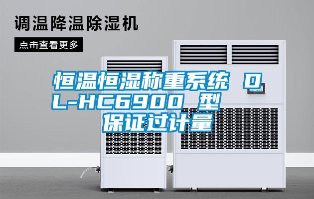 恒溫恒濕稱重系統 DL-HC6900 型   保證過計量