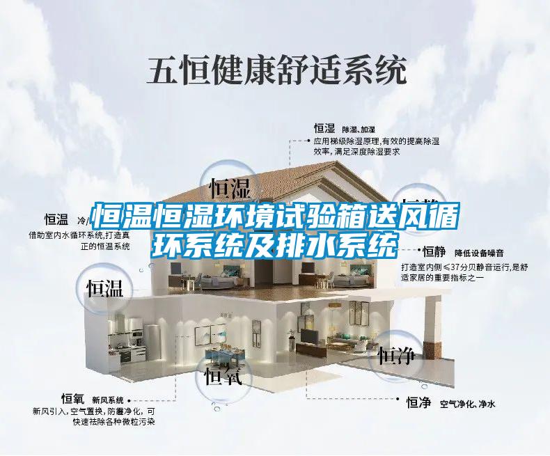 恒溫恒濕環境試驗箱送風循環系統及排水系統