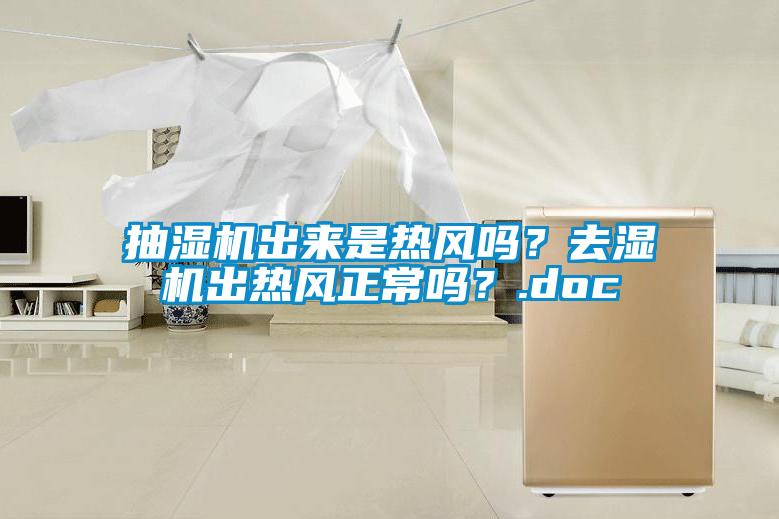 抽濕機(jī)出來(lái)是熱風(fēng)嗎？去濕機(jī)出熱風(fēng)正常嗎？.doc