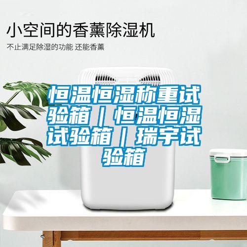 恒溫恒濕稱重試驗箱｜恒溫恒濕試驗箱｜瑞宇試驗箱