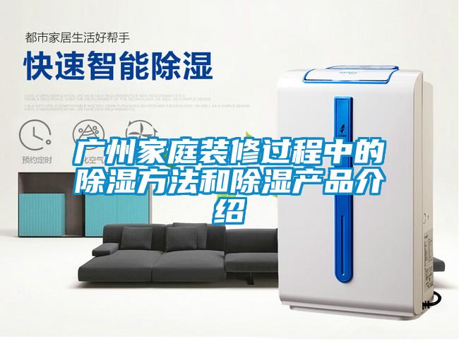 廣州家庭裝修過程中的除濕方法和除濕產品介紹