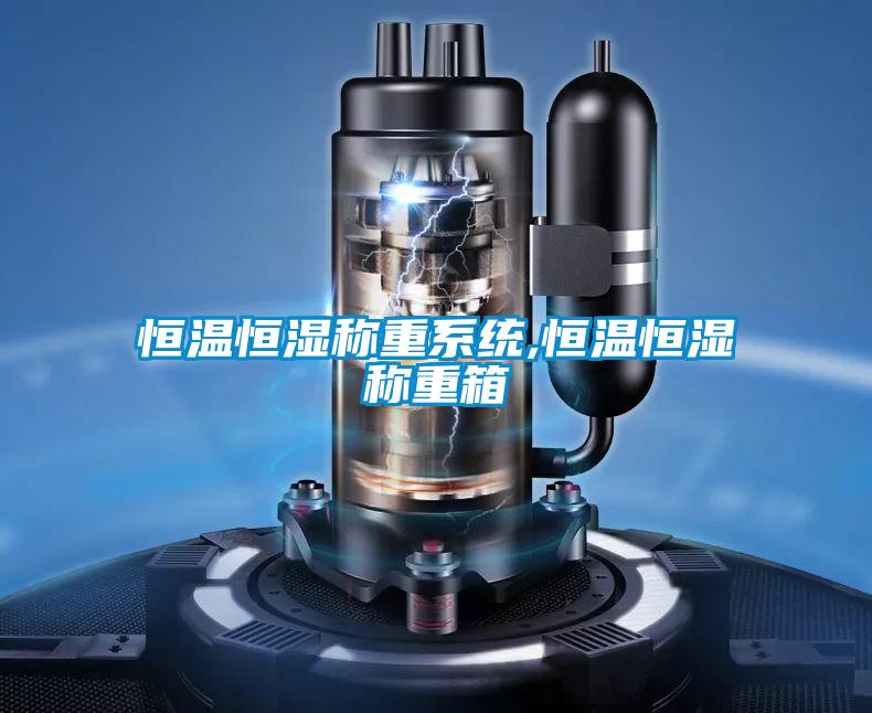 恒溫恒濕稱重系統,恒溫恒濕稱重箱