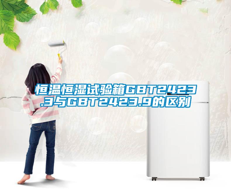 恒溫恒濕試驗箱GBT2423.3與GBT2423.9的區別