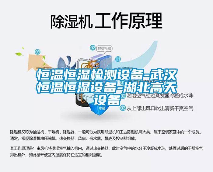 恒溫恒濕檢測設備-武漢恒溫恒濕設備-湖北高天設備