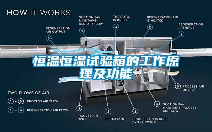 恒溫恒濕試驗箱的工作原理及功能