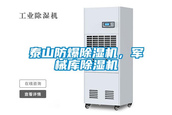 泰山防爆除濕機(jī)，軍械庫除濕機(jī)