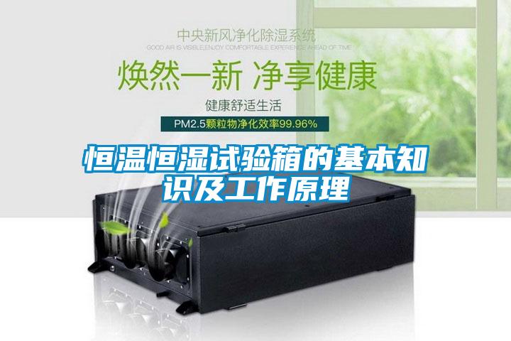 恒溫恒濕試驗箱的基本知識及工作原理