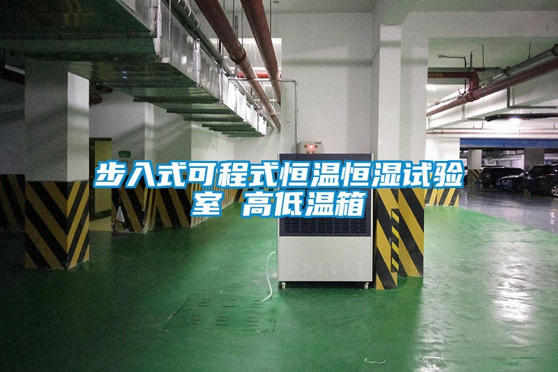 步入式可程式恒溫恒濕試驗室 高低溫箱