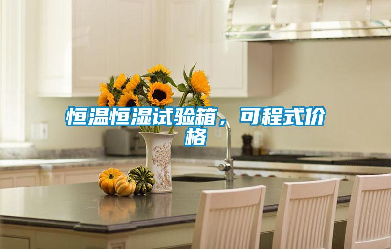 恒溫恒濕試驗(yàn)箱，可程式價(jià)格