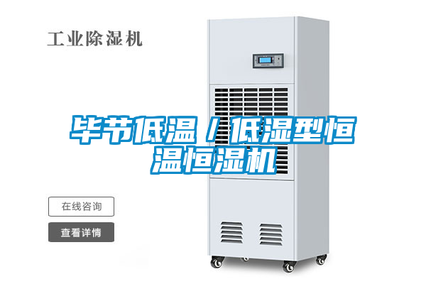 畢節低溫／低濕型恒溫恒濕機