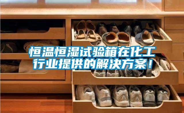 恒溫恒濕試驗(yàn)箱在化工行業(yè)提供的解決方案！