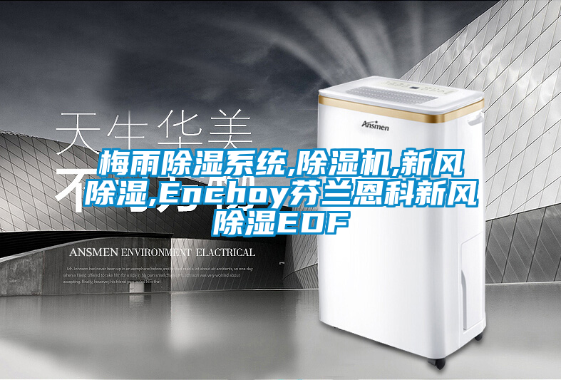 梅雨除濕系統,除濕機,新風除濕,Enchoy芬蘭恩科新風除濕EDF
