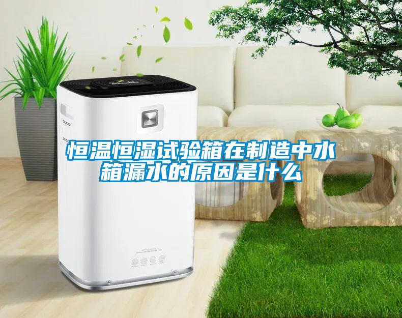 恒溫恒濕試驗(yàn)箱在制造中水箱漏水的原因是什么
