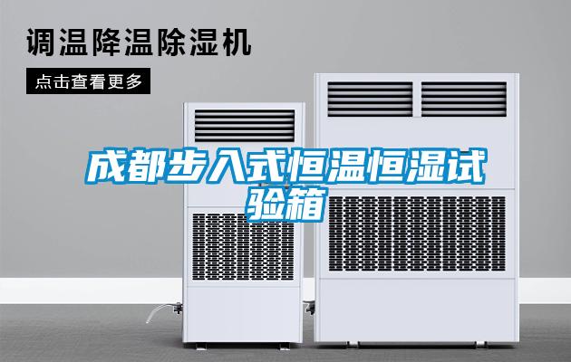 成都步入式恒溫恒濕試驗箱
