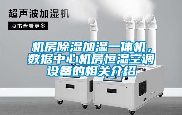 機(jī)房除濕加濕一體機(jī)，數(shù)據(jù)中心機(jī)房恒濕空調(diào)設(shè)備的相關(guān)介紹