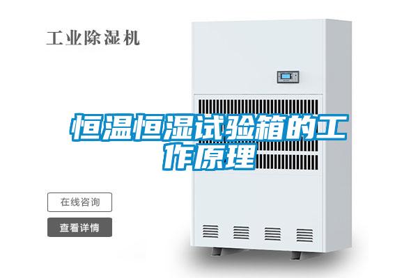 恒溫恒濕試驗箱的工作原理