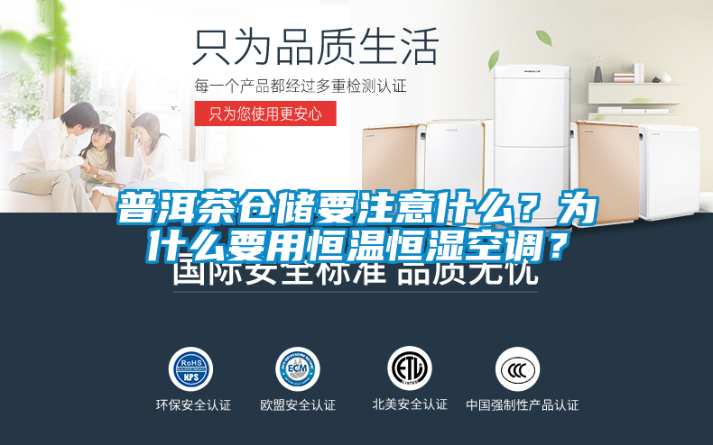 普洱茶倉儲要注意什么？為什么要用恒溫恒濕空調？