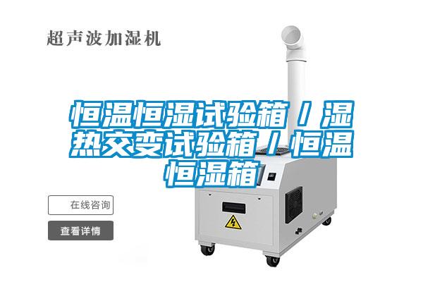 恒溫恒濕試驗(yàn)箱／濕熱交變?cè)囼?yàn)箱／恒溫恒濕箱