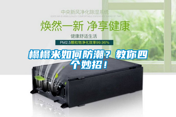 榻榻米如何防潮？教你四個妙招！