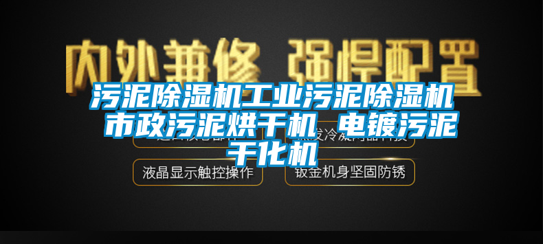 污泥除濕機(jī)工業(yè)污泥除濕機(jī) 市政污泥烘干機(jī) 電鍍污泥干化機(jī)