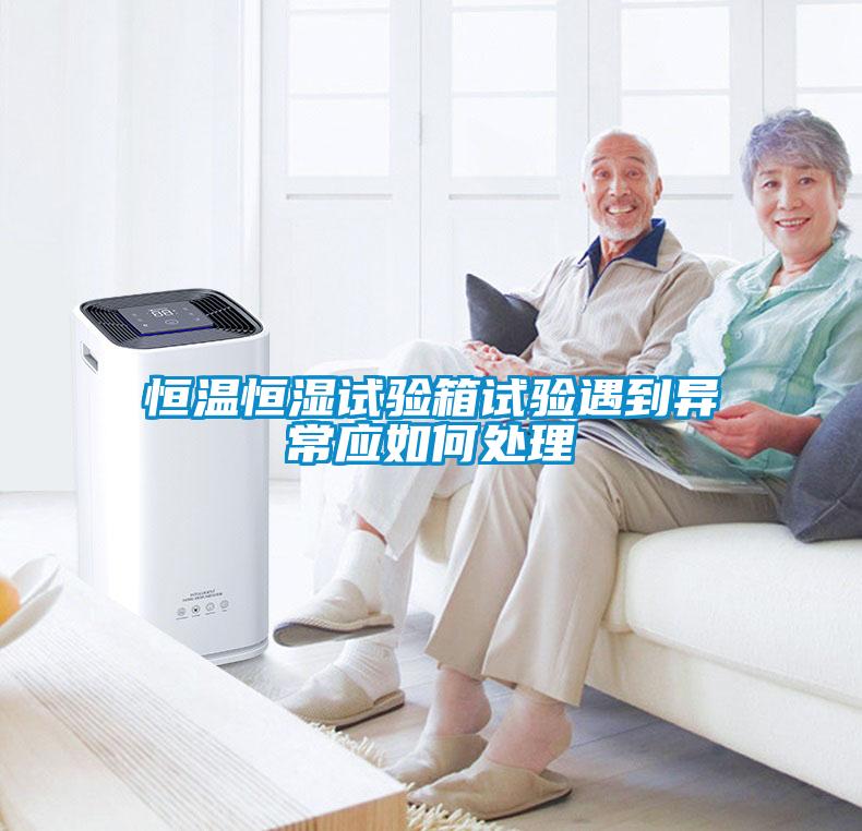 恒溫恒濕試驗箱試驗遇到異常應(yīng)如何處理