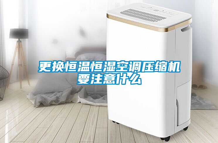 更換恒溫恒濕空調(diào)壓縮機(jī)要注意什么