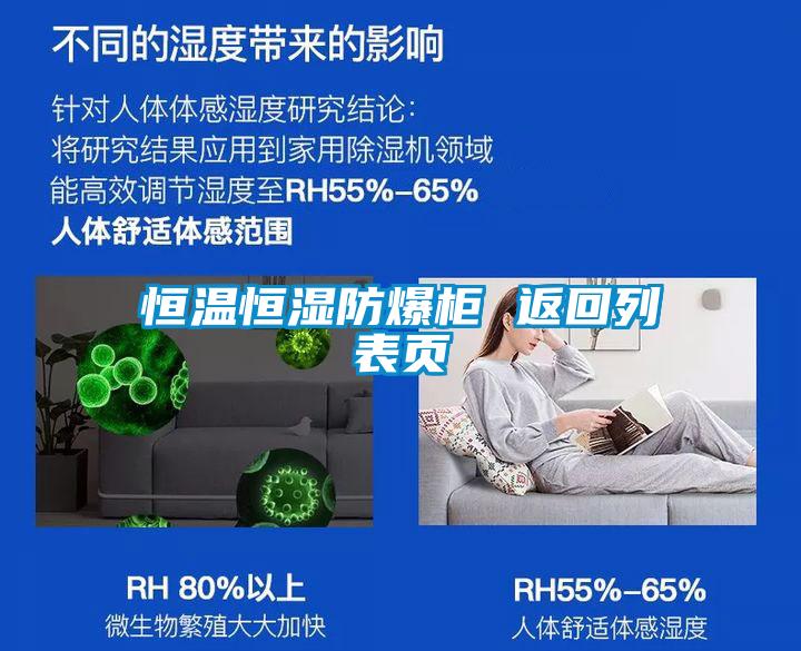 恒溫恒濕防爆柜 返回列表頁(yè)
